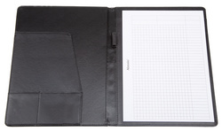 Alassio Schreibmappe BALOCCO, DIN A4, schwarz