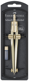 FABER-CASTELL Schnellverstellzirkel STREAM GOLD