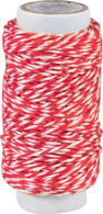 KNORR prandell Dekoschnur / Bäckerkordel, rot, 20 m