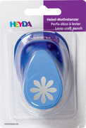 HEYDA Motivstanzer Herz, groß, Farbe: blau
