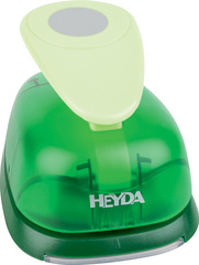 HEYDA Motivstanzer XXXL Kreis, Farbe: grün