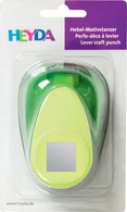 HEYDA Motivstanzer XL Stern, Farbe: grün
