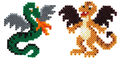 Hama Bügelperlen midi Drachen, Geschenkpackung