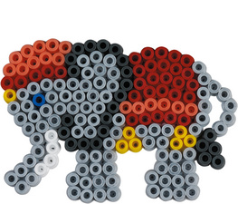 Hama Bügelperlen midi Elefant/Löwe, im Blister