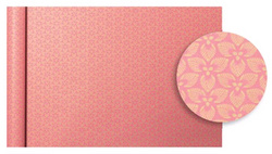Clairefontaine Geschenkpapier Tiny Rolls Blumen rot