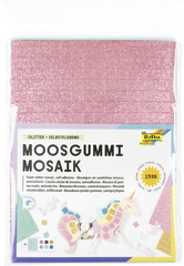 folia Moosgummi-Mosaik Basic, selbstklebend, 1.596 Teile