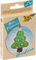 folia Mini Filz-Nähset Filzinies, 14-teilig, Schneemann