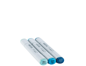 COPIC Marker sketch, 3er Set Color Fusion 6