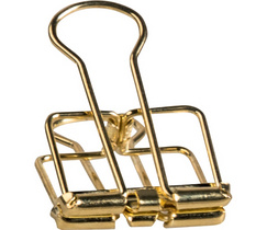 KNORR prandell Deko-Clip, Breite: 18 mm, gold