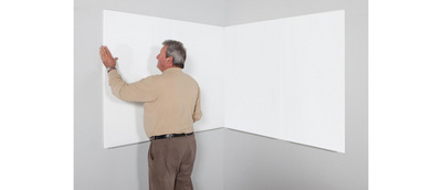 FRANKEN Modulare Weißwandtafel, (B)550 x (H)750 mm, weiß