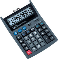 Canon Tischrechner TX-1210E, Solar-/ Batteriebetrieb