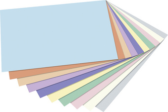 folia Tonpapier PASTELL, DIN A4, 130 g/qm