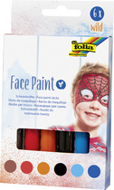 folia Schminkstifte Face Paint Set WILD