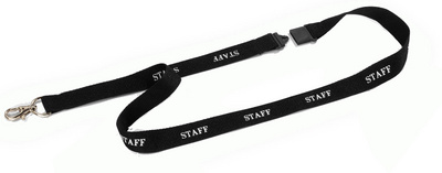 DURABLE Textilband 20 VISITOR, Länge: 440 mm, rot