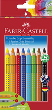 FABER-CASTELL Dreikant-Buntstifte Jumbo GRIP, Promoetui
