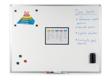 Bi-Office Weißwandtafel AYDA, lackiert, 600 x 450 mm