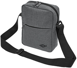 WEDO Umhängetasche Little Messenger Bag COLLEGE, graumeliert