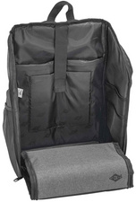 WEDO Notebook-Rucksack Overnighter COLLEGE, graumeliert