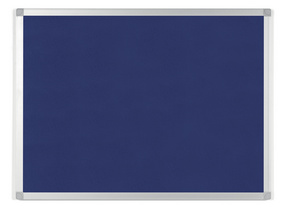 Bi-Office Filztafel AYDA, 600 x 450 mm, blau