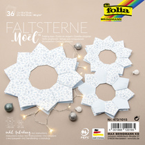 folia Faltsterne-Set Joy (Meißner-Technik)