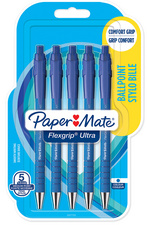 Paper:Mate Druckkugelschreiber FlexGrip Ultra, 4er Blister