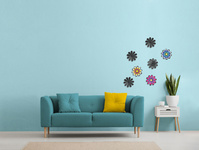 Securit 3D-Wand-Kreidetafel BIRD, schwarz
