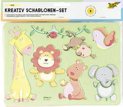 folia Kreativ-Schablonen Adventure