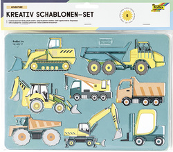 folia Kreativ-Schablonen Adventure