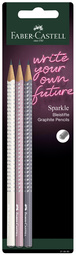 FABER-CASTELL Bleistiftset GRIP SPARKLE Sommer, Blisterkarte