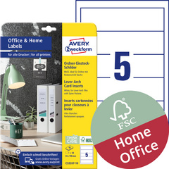 AVERY Zweckform Ordnerrücken-Einsteck-Schilder Home Office