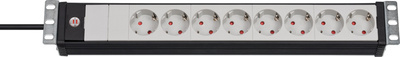 Brennenstuhl 1156057028 19 Steckdosenleiste Premium-Line, 8-fach