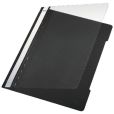 Leitz 4191 Schnellhefter - A4, langes Beschriftungsfeld, PVC, schwarz