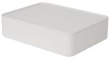 HAN SMART-ORGANIZER ALLISON – praktische Utensilienbox mit Innenschale und Deckel, snow white, 1110-12