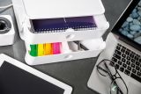 HAN SMART-BOX ALLISON – kompakte Design-Schubladenbox mit 2 Schubladen, hochglänzend und in Premium-Qualität, jet black, 1120-13