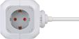 Brennenstuhl 1150090 ALEA-Power Steckdosenwürfel 4-fach, 1,4m H05VV-F 3G1,5