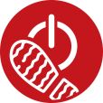 brennenstuhl Eco-Line Comfort Switch Plus EL CSP 24 Steckdosenleiste 6-fach weiss 1,5m H05VV-F 3G1,5 2 permanent, 4 schaltbar beleuchteter Hand-/Fußschalter
