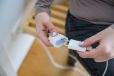 Brennenstuhl 1161660 Kunststoff-Verlängerungskabel 3m weiß H03VVH2-F 2x0,75 Euroverlängerungskabel mit Eurostecker und Eurokupplung
