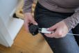 brennenstuhl Qualitäts-Kunststoff-Verlängerungskabel 2m schwarz H05VV-F 3G1,5