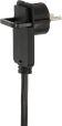 brennenstuhl Qualitäts-Kunststoff-Verlängerungskabel mit Flachstecker 5m H05VV-F3G1,5 schwarz