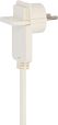 brennenstuhl Qualitäts-Kunststoff-Verlängerungskabel mit Flachstecker 10m H05VV-F3G1,5 weiss
