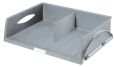 Leitz 5232 Briefkorb Sorty Jumbo, A3 quer, Polystyrol, grau