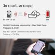 Brennenstuhl 1294840 brennenstuhl®Connect WiFi Steckdose mit 433MHz Sender WA 3600 LRF01 433