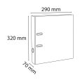 EXACOMPTA PVC-Ordner Premium, DIN A4, 70 mm, grün
