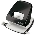 Leitz 5008 Bürolocher NeXXt - 30 Blatt, schwarz metallic