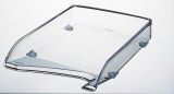 LEITZ Briefablage Elegant, DIN A4, Polystyrol, glasklar