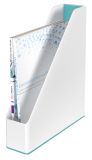 LEITZ Stehsammler WOW Duo Colour, DIN A4, Polystyrol, eisblau 53621051