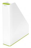 LEITZ Stehsammler WOW Duo Colour, DIN A4, Polystyrol, grün
