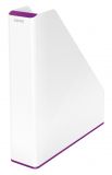 LEITZ Stehsammler WOW Duo Colour, DIN A4, Polystyrol, violett 53621062