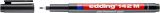 Permanent Pen edding 142 M, 1 mm, schwarz