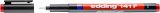 Permanent Pen edding 141 F, 0,6 mm, rot